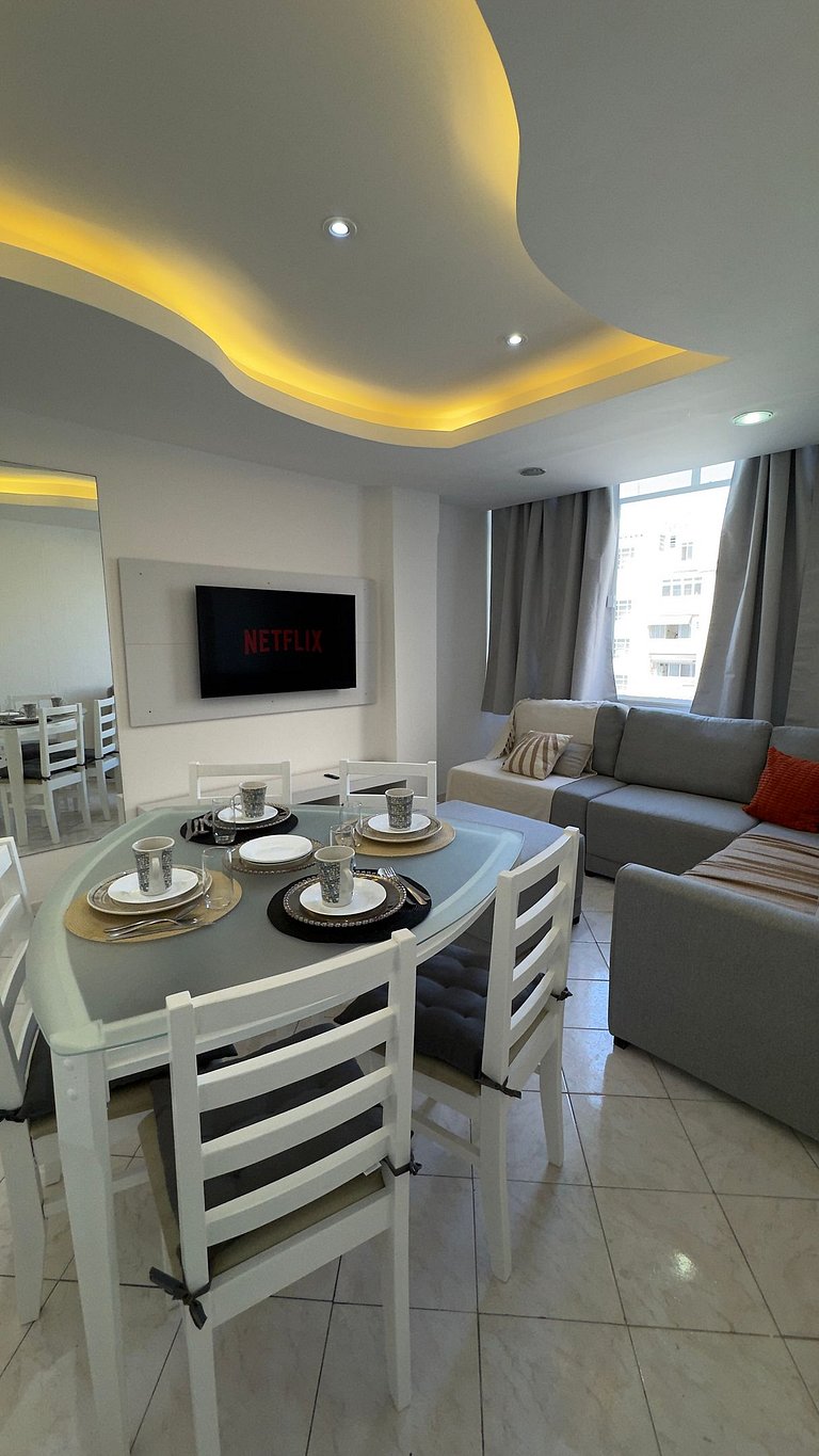 3 Quartos 1 Suíte a 4 Minutos da Praia NSC945-801