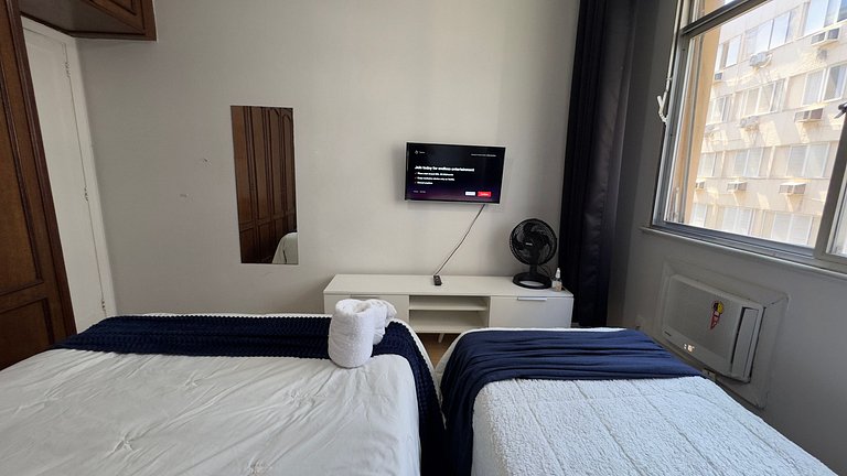 2 Quartos a 7 Minutos da Praia