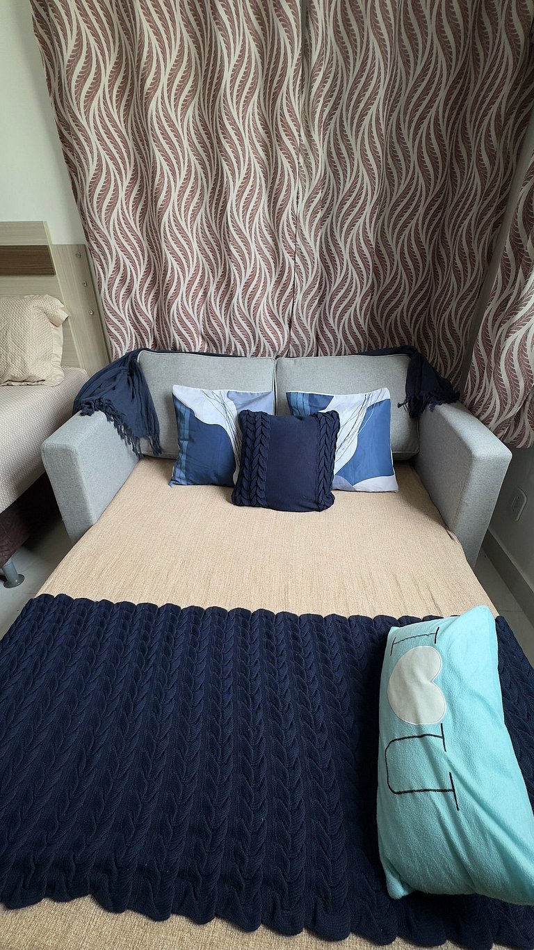 Estrutura Completa com 1 Suíte e Praia NSC1032-913