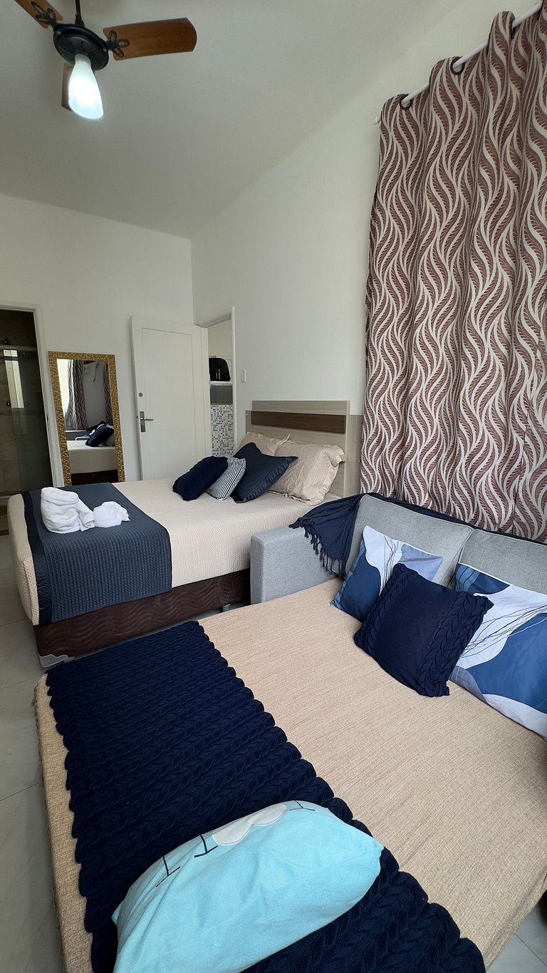 Estrutura Completa com 1 Suíte e Praia NSC1032-913