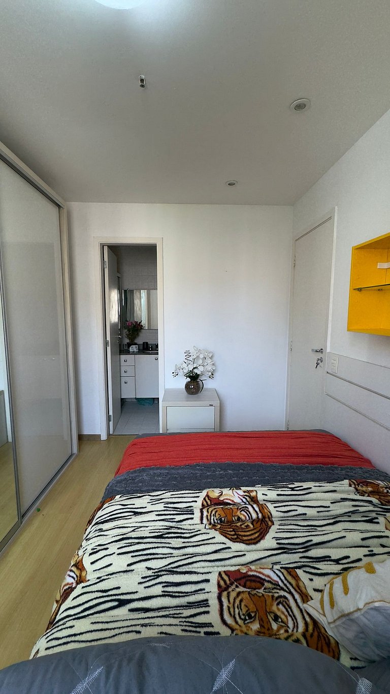 Flat com Piscina, Sauna e Academia PL99-507