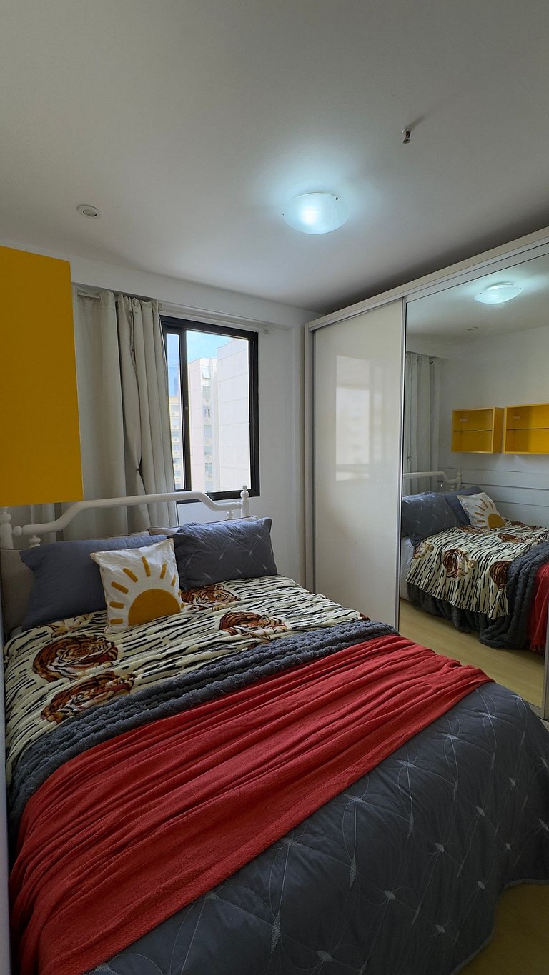 Flat com Piscina, Sauna e Academia PL99-507