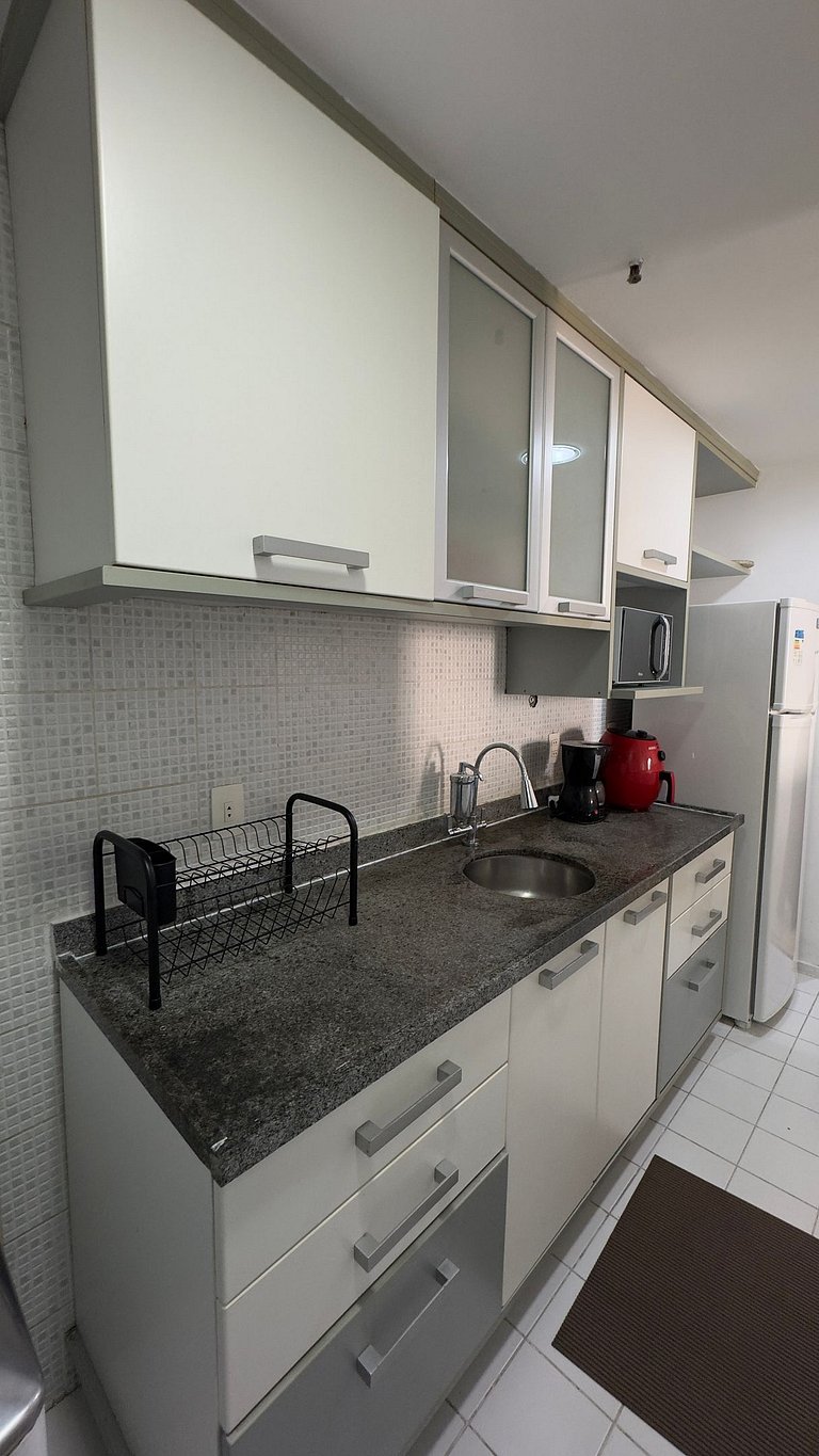 Flat com Piscina, Sauna e Academia PL99-507