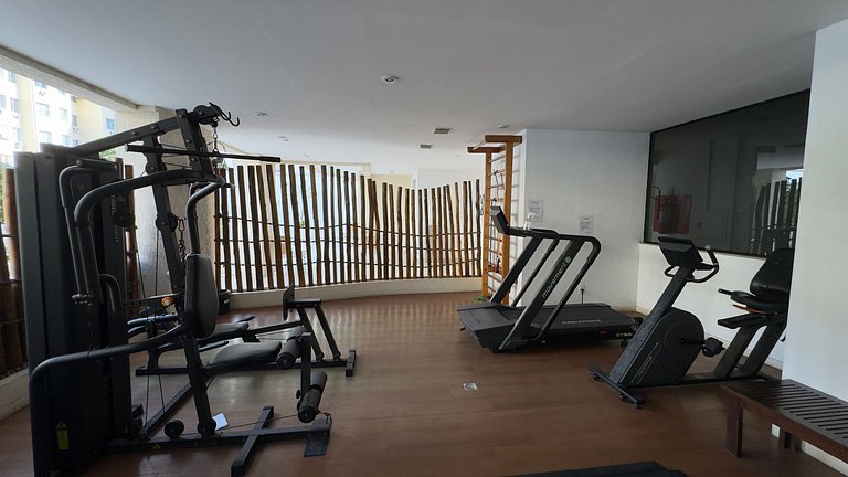 Estacionamento, Gym, Piscina, Sauna e Praia PL99