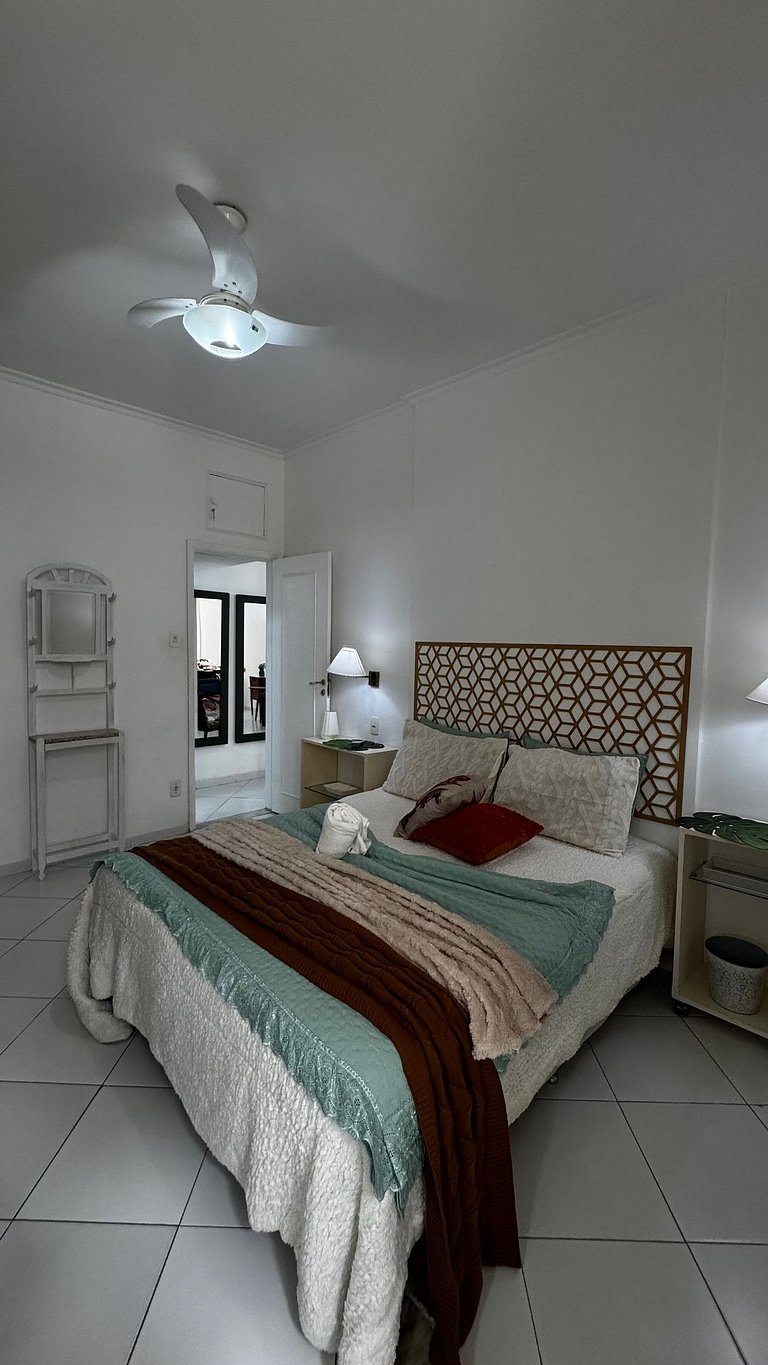 Amplo 2 quartos conforto Ideal