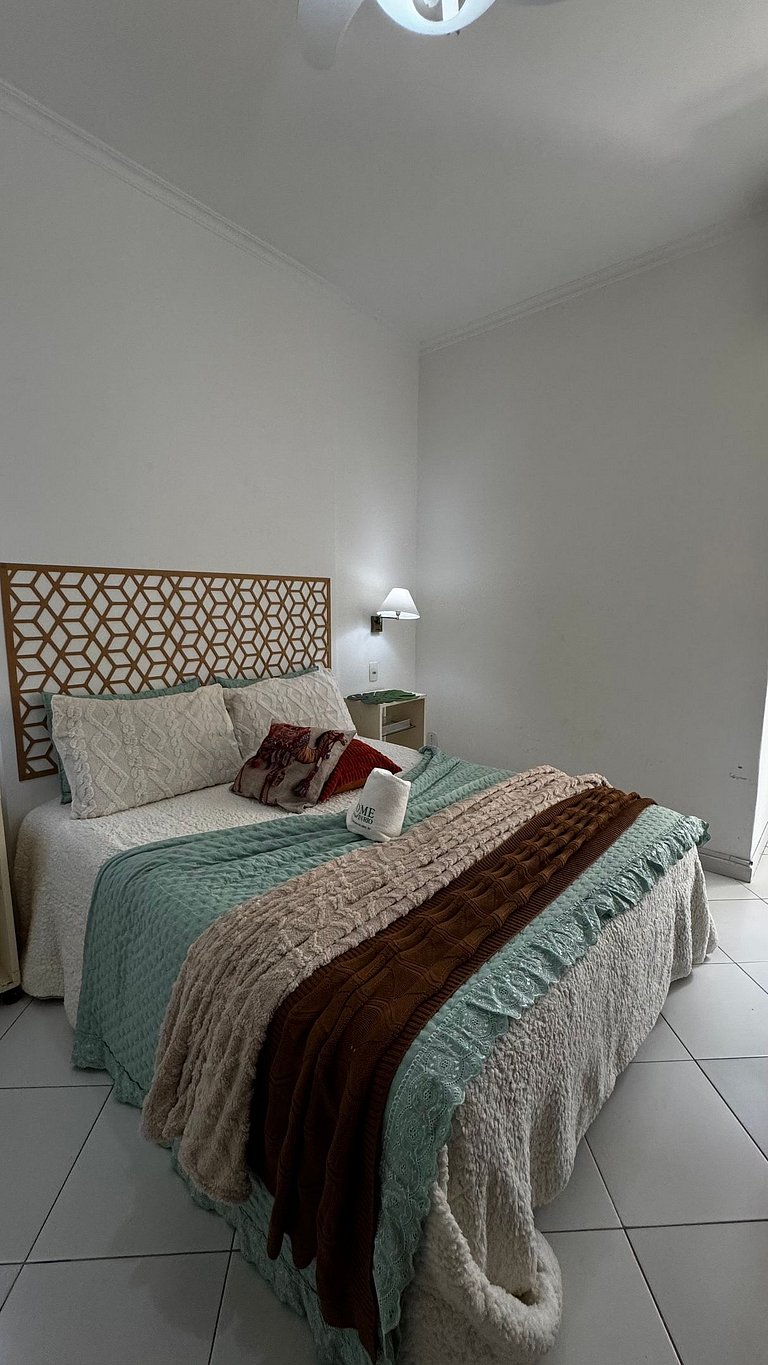 Amplo 2 quartos conforto Ideal