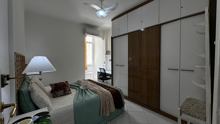Amplo 2 quartos conforto Ideal