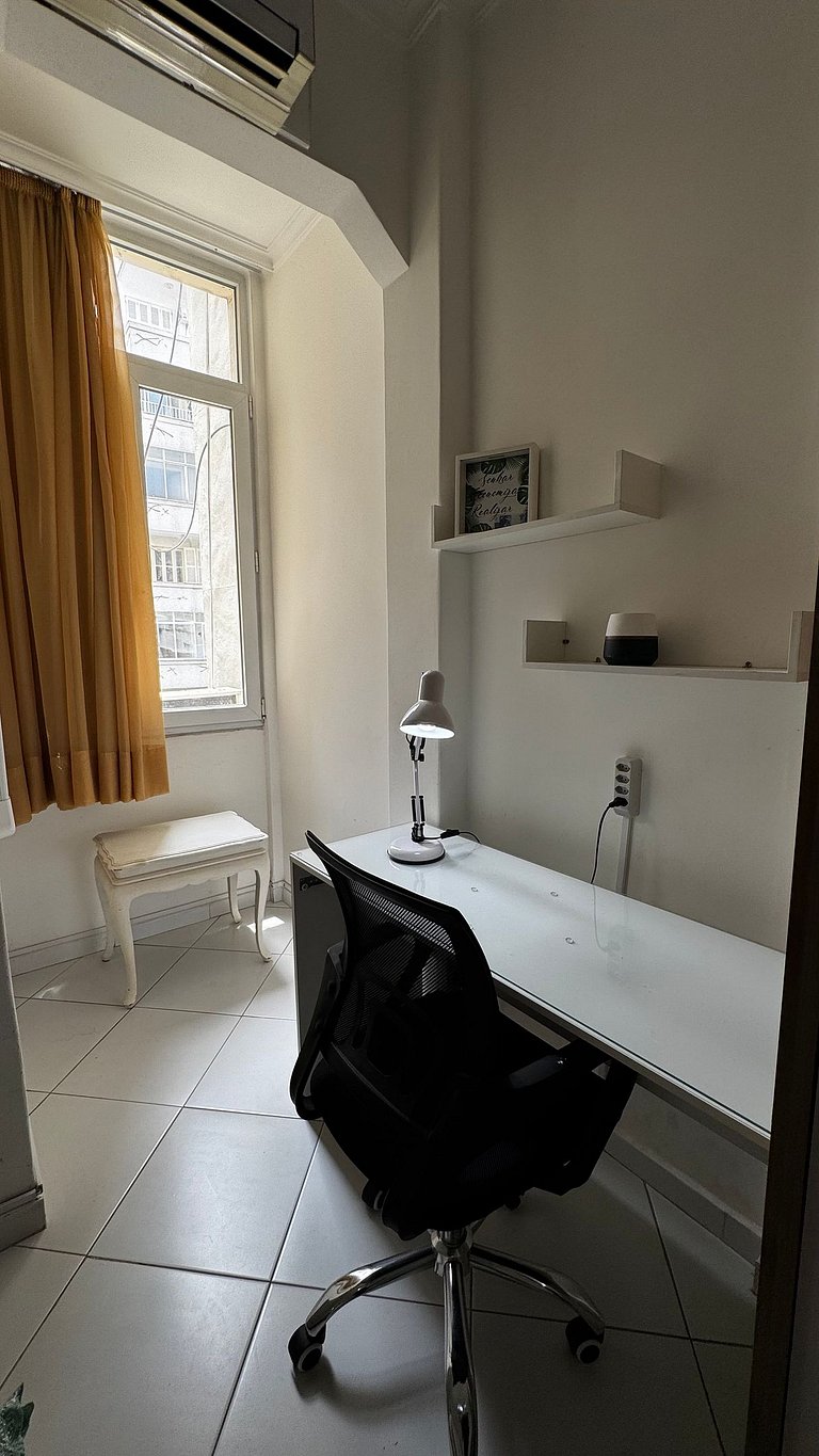 Amplo 2 quartos conforto Ideal