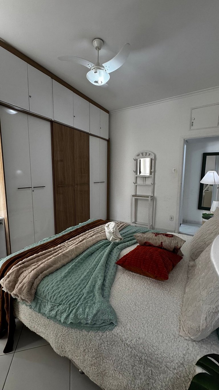 Amplo 2 quartos conforto Ideal