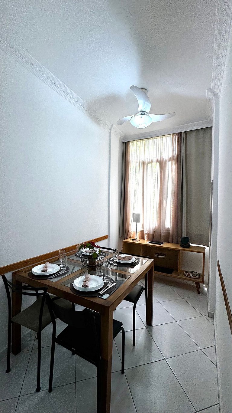 Amplo 2 quartos conforto Ideal