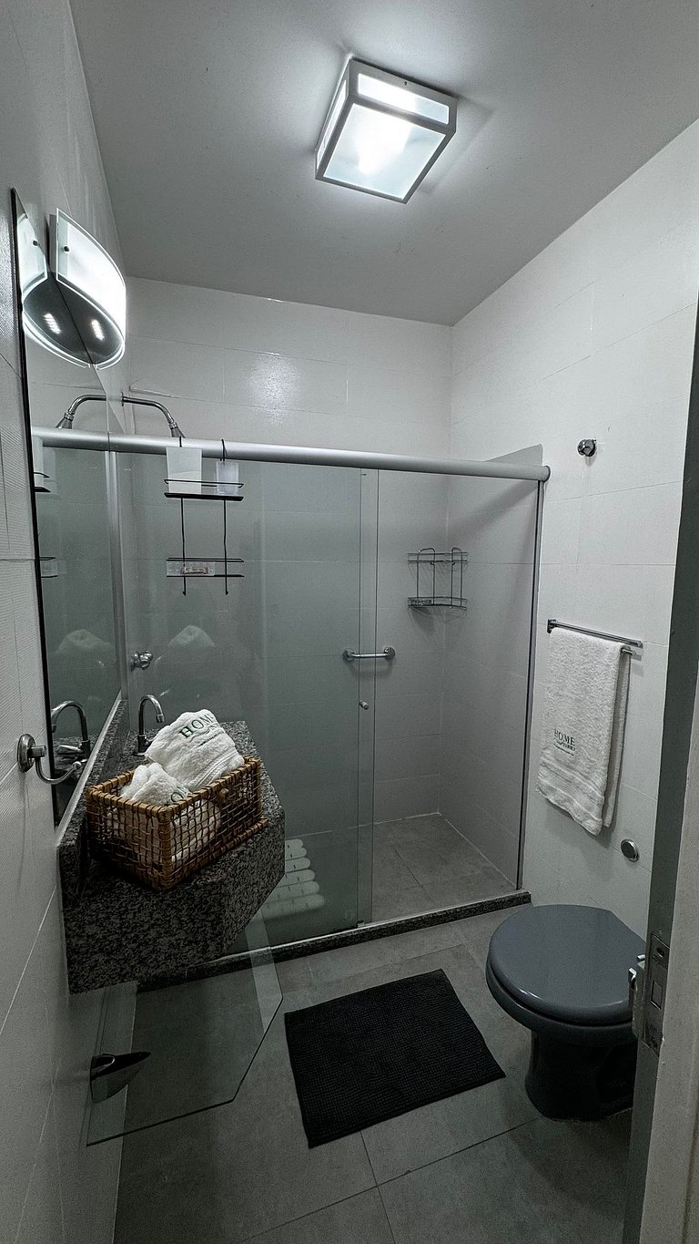 Amplo 2 quartos conforto Ideal
