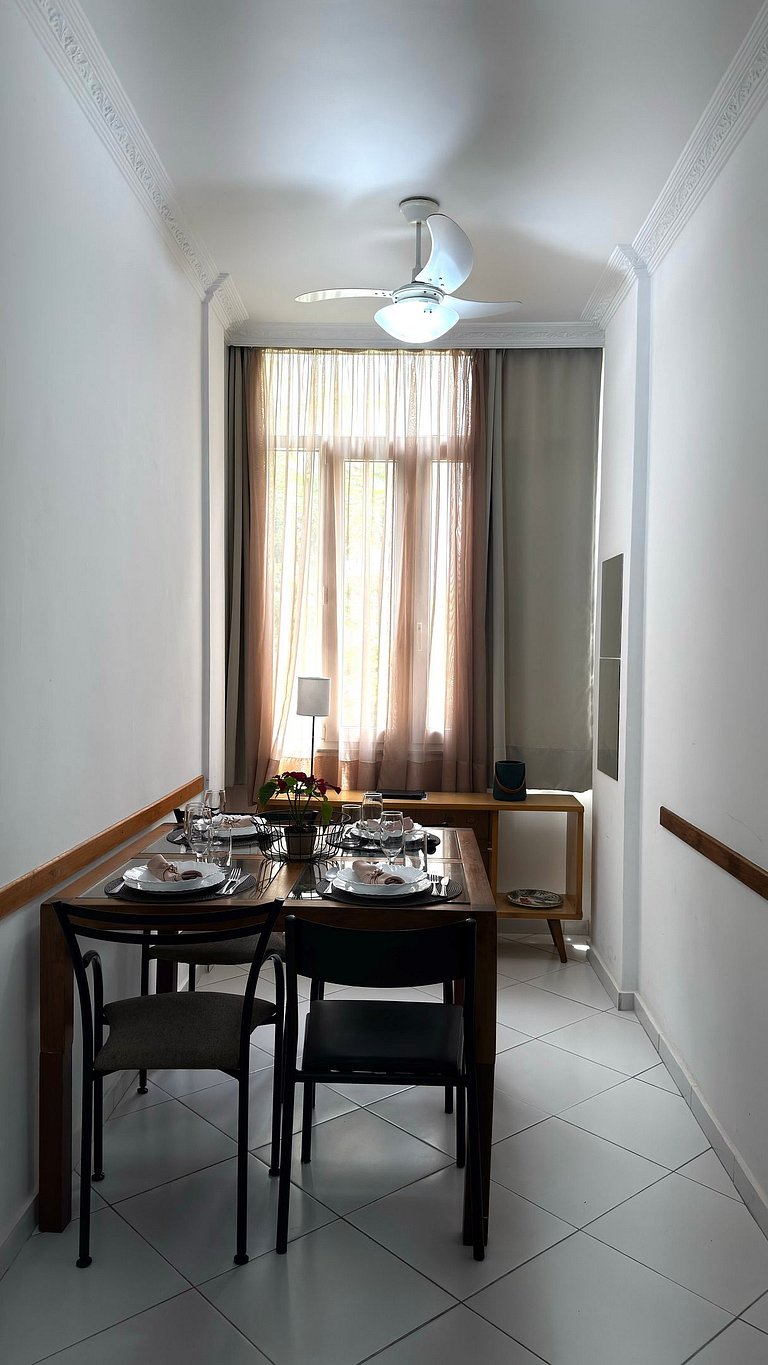 Amplo 2 quartos conforto Ideal