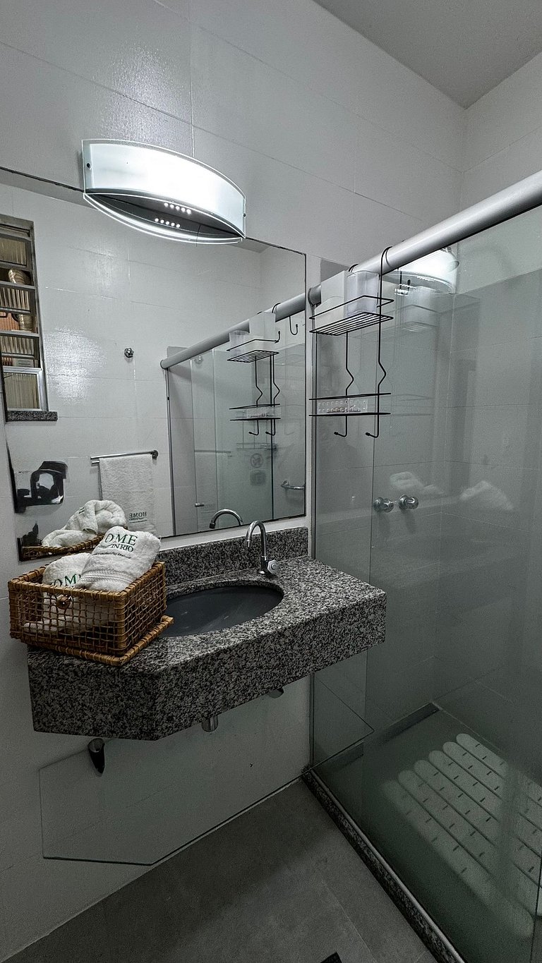 Amplo 2 quartos conforto Ideal