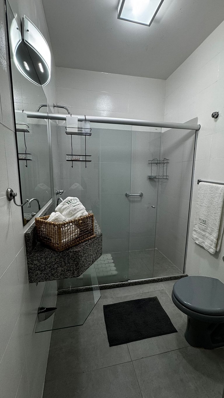 Amplo 2 quartos conforto Ideal