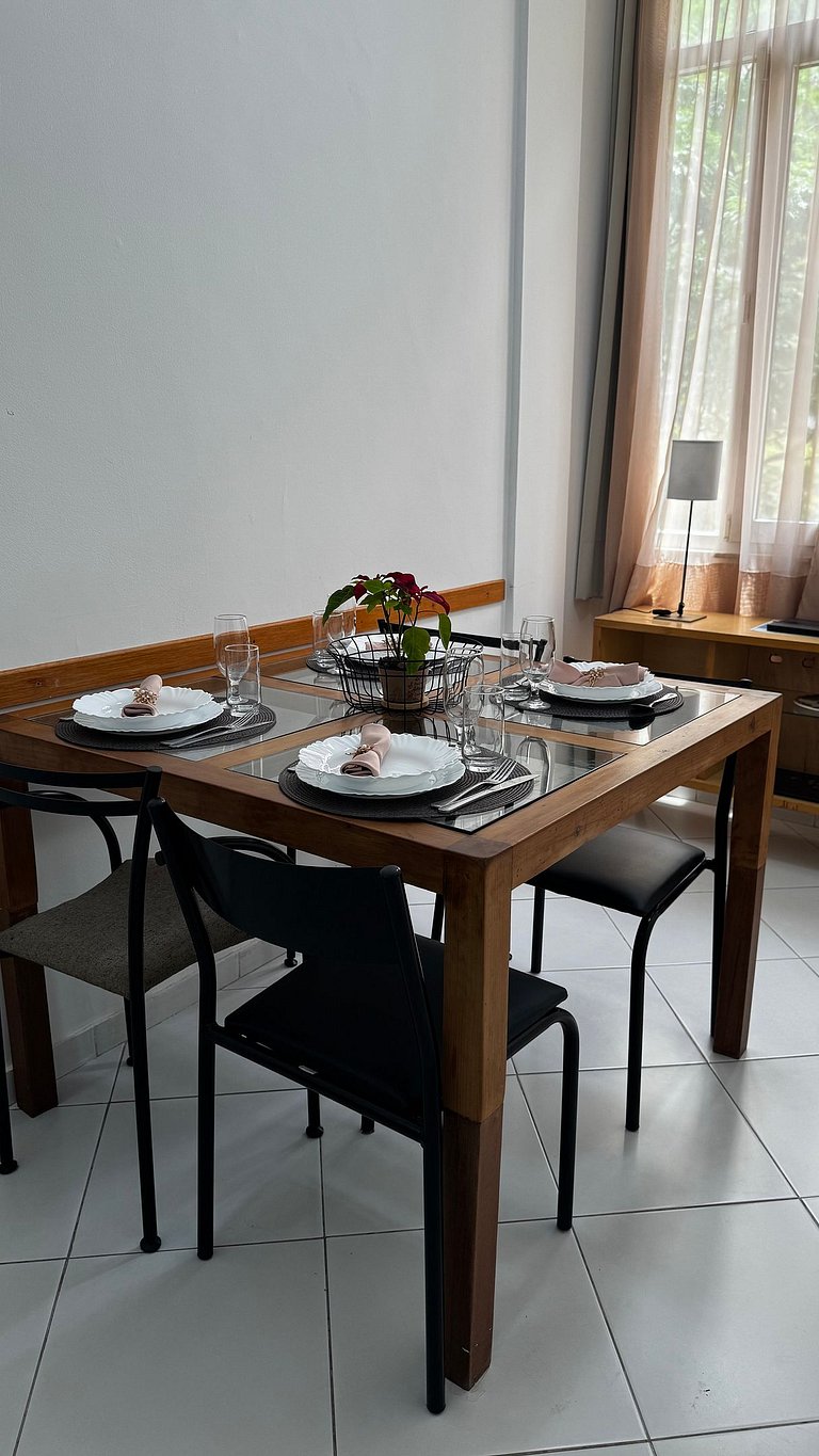 Amplo 2 quartos conforto Ideal