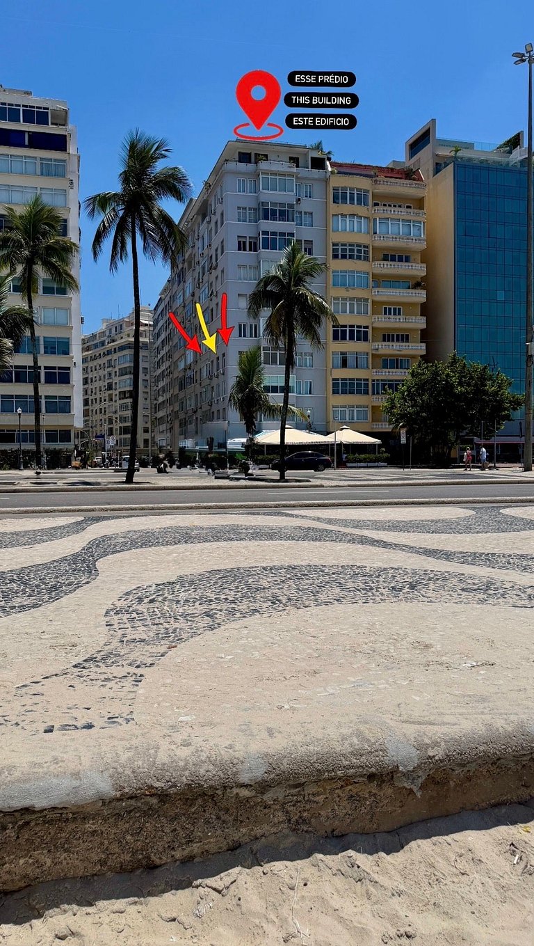 Vista Mar com Conforto Premium Posto 6 SL16-302