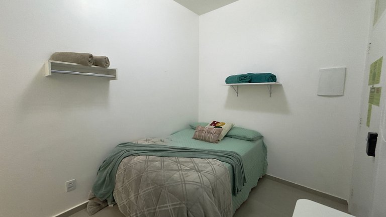 Studio Compacto a 3 Minutos da Praia