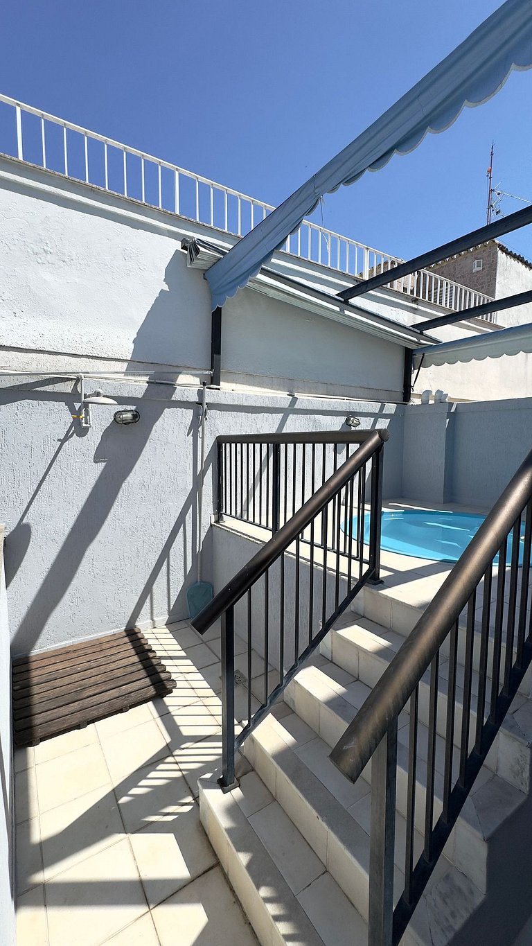 Flat na Cobertura com Piscina Privativa
