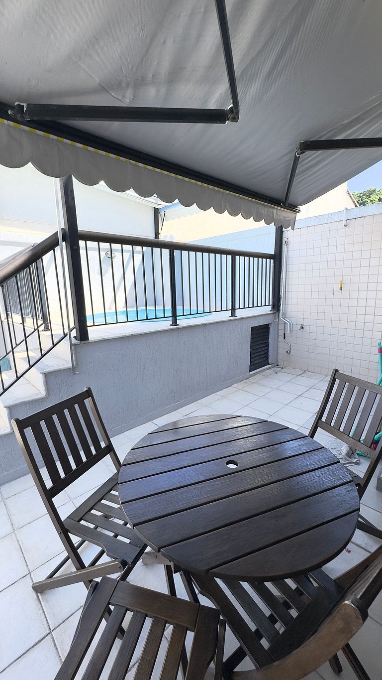 Flat na Cobertura com Piscina Privativa