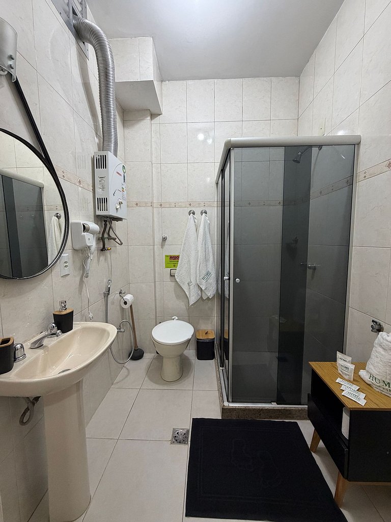 Studio para Casal 3 Minutos da Praia - NSC1032-401