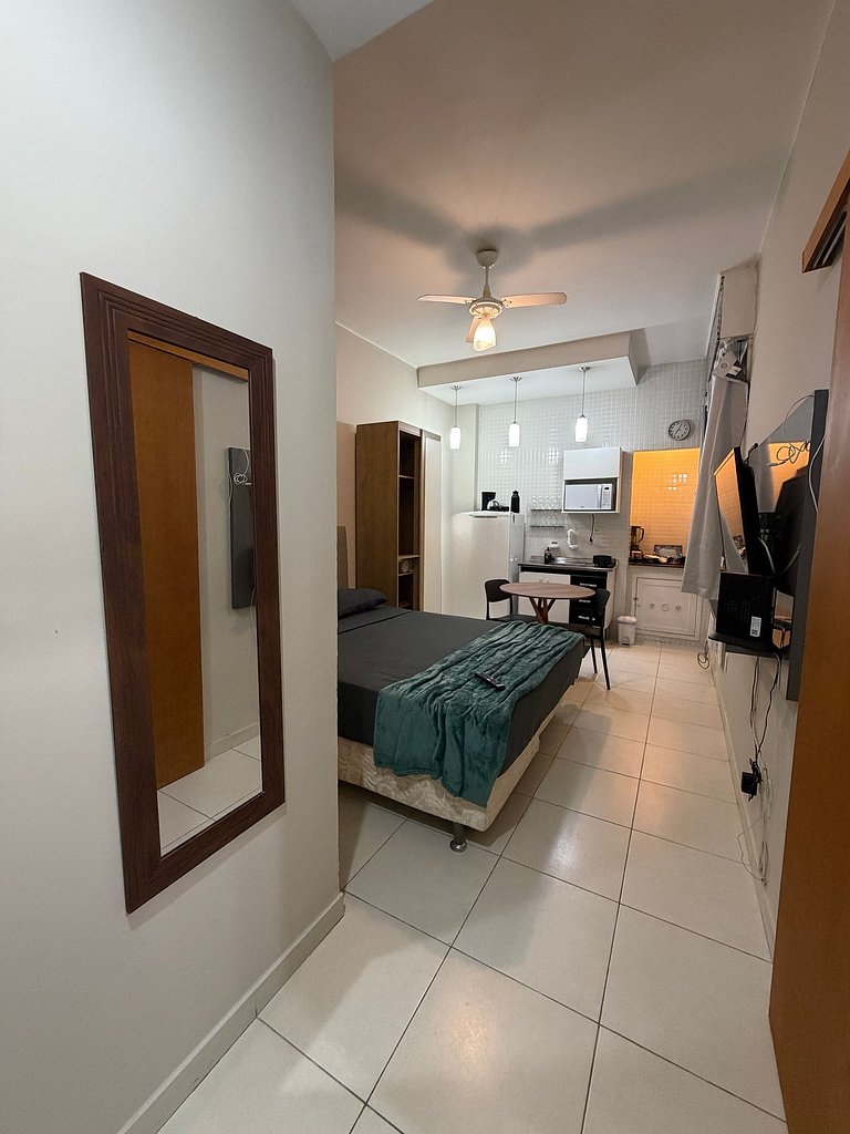 Studio para Casal 3 Minutos da Praia - NSC1032-401