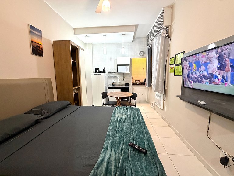 Studio para Casal 3 Minutos da Praia - NSC1032-401