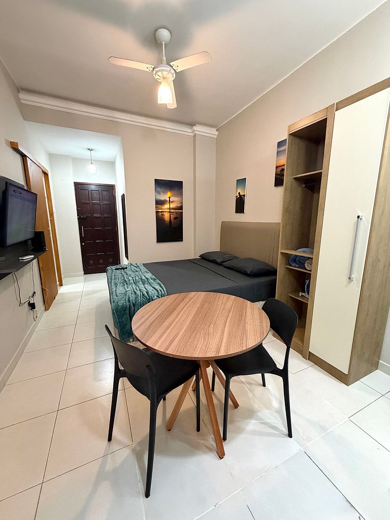 Studio para Casal 3 Minutos da Praia - NSC1032-401